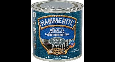 Hammerite Metaallak Structuur - Nacht Blauw - Nacht Blauw - 250 ml - 10 m²/l - Afwerkingslaag
