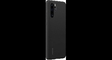 Huawei silicon case - black - for Huawei P30 Pro