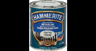 Hammerite Metaallak Structuur - Natuurlijk Wit - Natuurlijk Wit - 750 ml - 10 m²/l - Afwerkingslaag