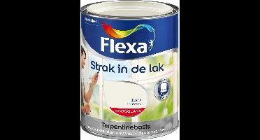 Flexa Strak In De Lak Hoogglans - Latexwit - 0,75 liter