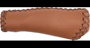 M-wave Handvatten Ergonomic 125 Mm Kunstleer Bruin Per Set