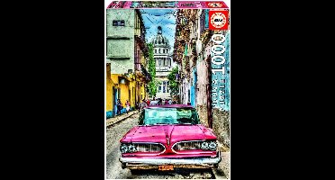 Educa Vintage Car in Old Havana (1000)