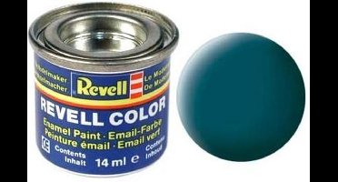 Revell verf voor modelbouw mat zeegroen nr 48