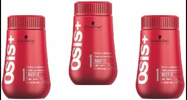 Schwarzkopf Professional Osis+ Dust it 3 stuks