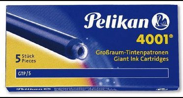 Pelikan 4001 - Lange Inktpatronen - Turquoise