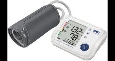 A&D Medical UA-1020-W - bovenarm bloeddrukmeter - 90 geheugenplaatsen - aanbevolen Nederlandse Hartstichting
