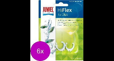 Juwel Kunststofclip Hiflex T5 - Verlichting - 6 x 4 stuks