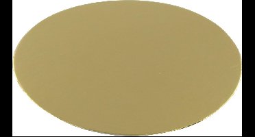 Rondel | Ø12cm | karton + aluminium | goud/zilver | 250 stuks