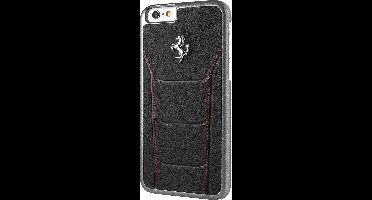 Ferrari - Hardcase Etui - iPhone 6 - Zwart/Rood - Logo