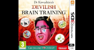 Nintendo Dr Kawashima's Devilish Brain Training: Can You Stay Focused?, 3DS Standaard Nintendo 3DS