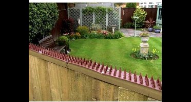 Afweerpinnen strip vogels, katten,... - bruin