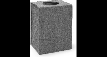 Brabantia Wasmand - met Deksel - 55 l - Pepper Black