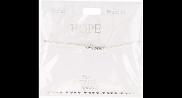 Depesche armband zilver vriendschapssieraad voor kinderen.