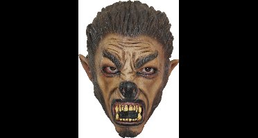 Wolven masker voor volwassenen Halloween - Verkleedmasker - One size
