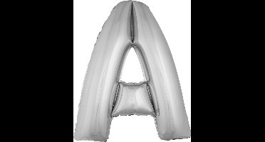 ESPA - Enorme zilverkleurige aluminium letter ballon - Zilver / Grijs