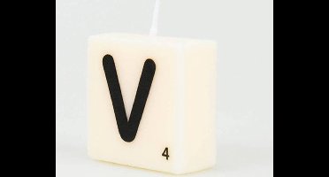 Letter Kaarsje - V