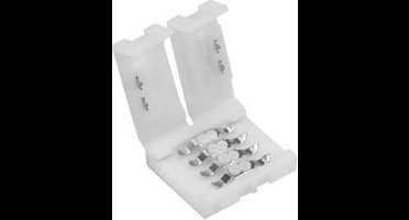 Velleman PUSH CONNECTOR VOOR FLEXIBELE LED-STRIP - 10 mm - RGB KLEUR