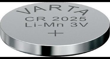 Varta CR2025 knoopcel batterij - 5 stuks