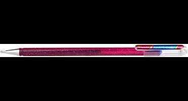 Pentel Duo Gelroller K110 Roze/Metallic Blauw Limited Edition