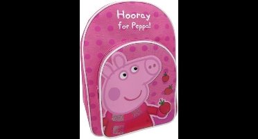PEPPA PIG rugzak - roze - 30 x 25 cm. - Peppa Big rugtas