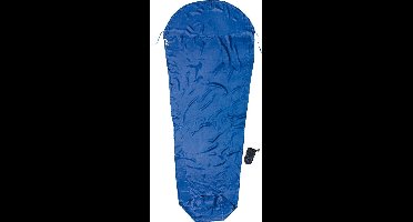 Cocoon MummyLiner Slaapzak en Inlet Silk S blauw