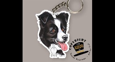 Sleutelhanger Hond Border Collie