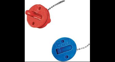 Lalizas Spare Deck Filler Cap with Chain for Fuel