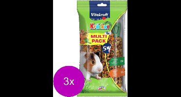Vitakraft Kräckers Honing & Groente - Cavia - Snack - 3 x 280 gr