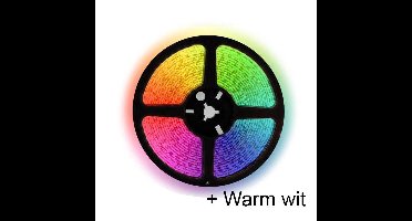 5 meter RGBW (Warm wit) led strip - 60Leds/m - 12V