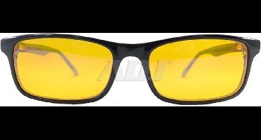 ADJ 900-00002 Blue Defence Blauw licht filter Bril - man - Totale bescherming - Zwart/grijs