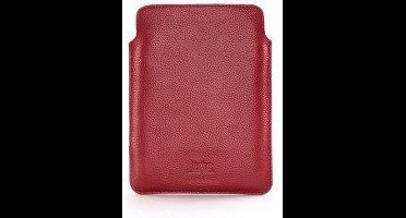 Touch Leather Top Load Pocket Red