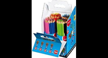 SCHOOL'PEPS kleurpotloden - assorti kleuren - doos x 144