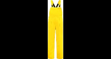 EM Workwear Tuinbroek Polyester/Katoen  Geel - Maat 66