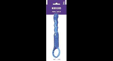 Me You Us Ridged Anal Teaser Blue