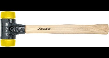 Wiha Kunststof hamer Safety middelhard/middelhard met hickorysteel, rond-slagkop - 26643