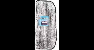 Auto zonnescherm - Metallic wit