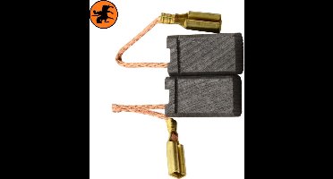 Koolborstelset voor Protool Perforateur 779100 - 5x8x14mm - Vervangt 627011