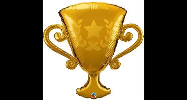 Folieballon Gouden trofee 99 cm