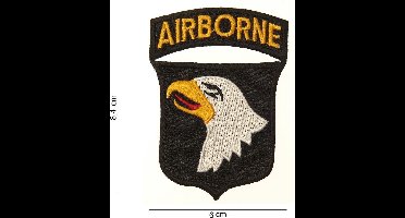 101 Inc Embleem Stof Airborne Klein 11151 3017