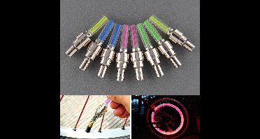 Fiets LED Ventiel verlichting multicolor