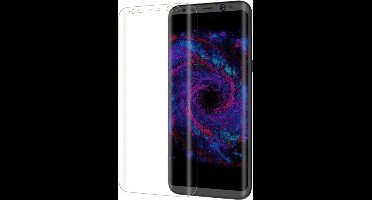Screenprotector geschikt voor Samsung Galaxy S8+ / S8 Plus - Edged (3D) Tempered Glass Screen protector Transparant 9H