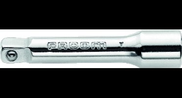 """FACO verlengstuk v/doppen, le 55mm, (inch) 1/4"""", 30g"""