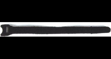 Perel Klittenband kabelbinders 12,5 x 205 mm, zwart, UV-bestendig, 10 stuks