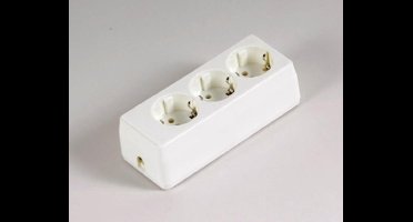 Kaiser Tafelkontaktdoos Wit - 3V