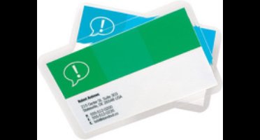 Lamineerhoes gbc kaarthoes 65x95mm 2x125mic