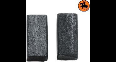 Koolborstelset voor Black & Decker KA220A - 5x5x10mm