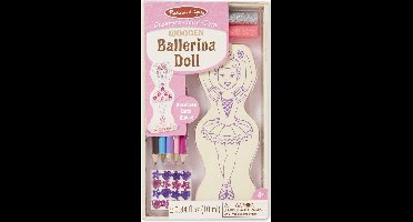 Melissa & Doug - Ballerina Doll - Knutselset