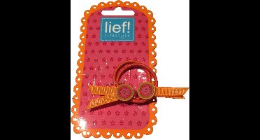 Haarelastiekjes Knoop Oranje - Lief Lifestyle‎‎
