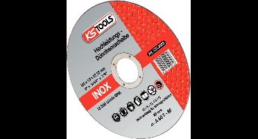KS Tools Hoogwaardige doorslijpschijf Ø 125 mm, 1 mm, 25 per pak