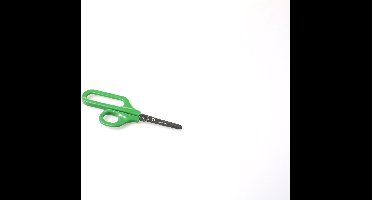 Comforthulpmiddelen Zelfopenende schaar met 1 groot oog en 1 klein oog - rond 45 mm L